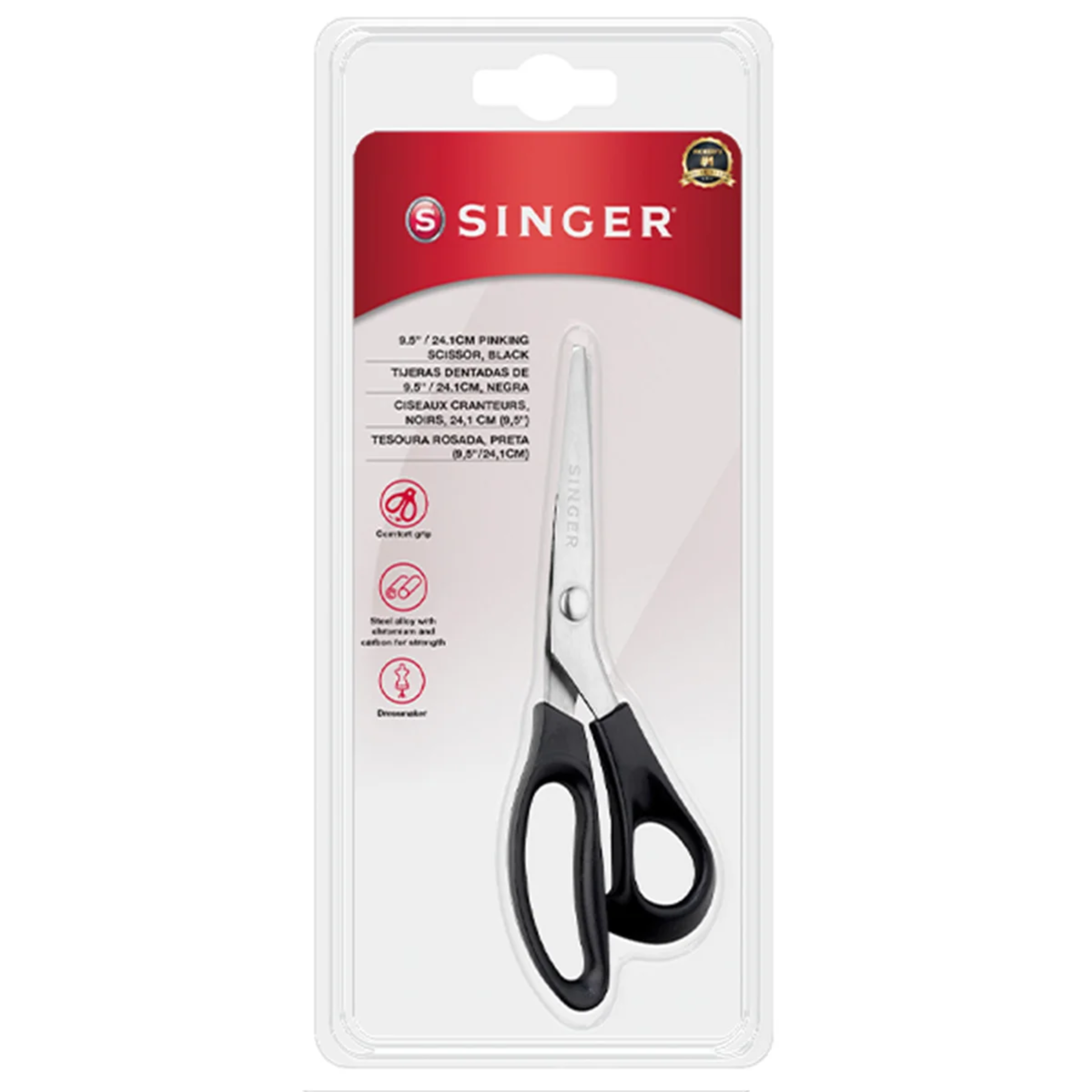 Tijera de Zig-Zag 9.5″ / 24.1cm