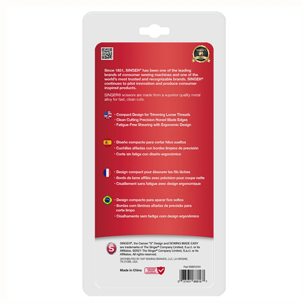 Deshebrador – Tijera para Hilos 4.75″ / 12.1 cm