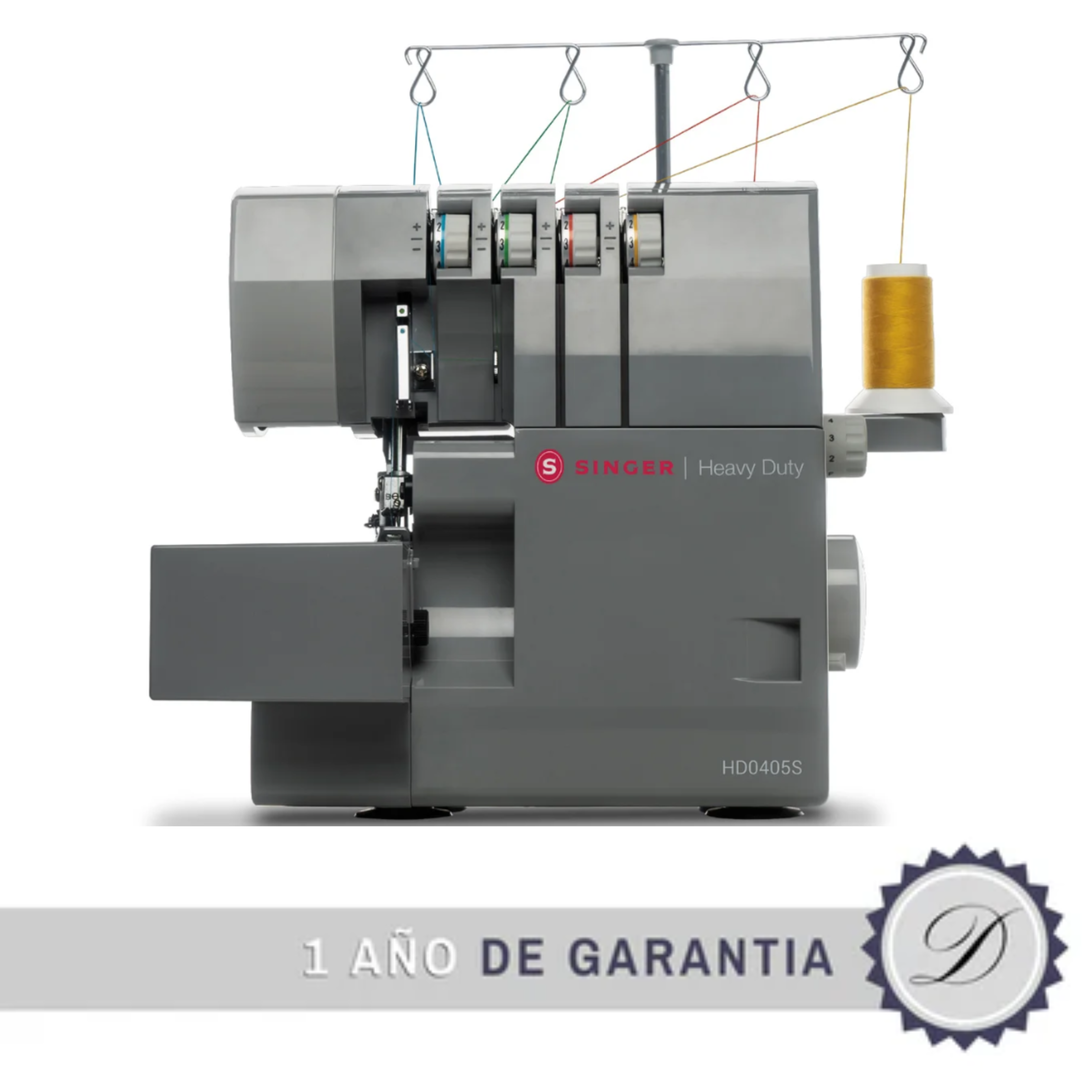 Máquina de coser Overlock Heavy Duty HD0405S