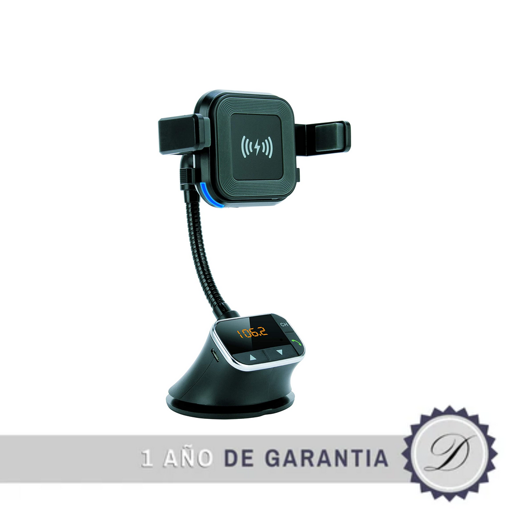 Soporte, Transmisor FM Bluetooth® y cargador