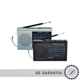 Radio Bluetooth® 9 bandas con AM / FM y SW1-7